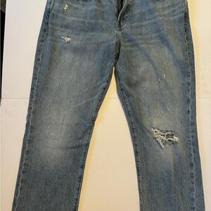Men's Lucky Brand Blue Distressed Jeans